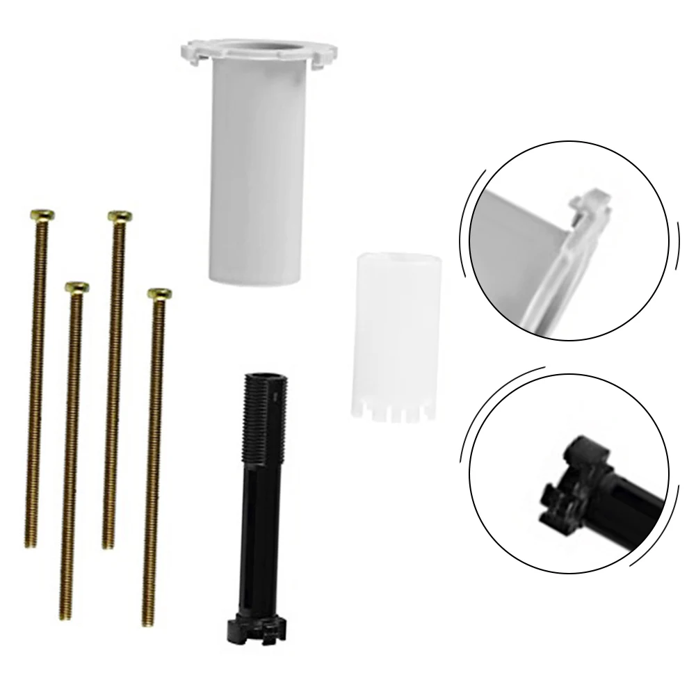 As Shown Valve Extension Kit Extension Kit For Shower Valve Bathroom 3-Way Diverter Kit PP rubber brass Construction