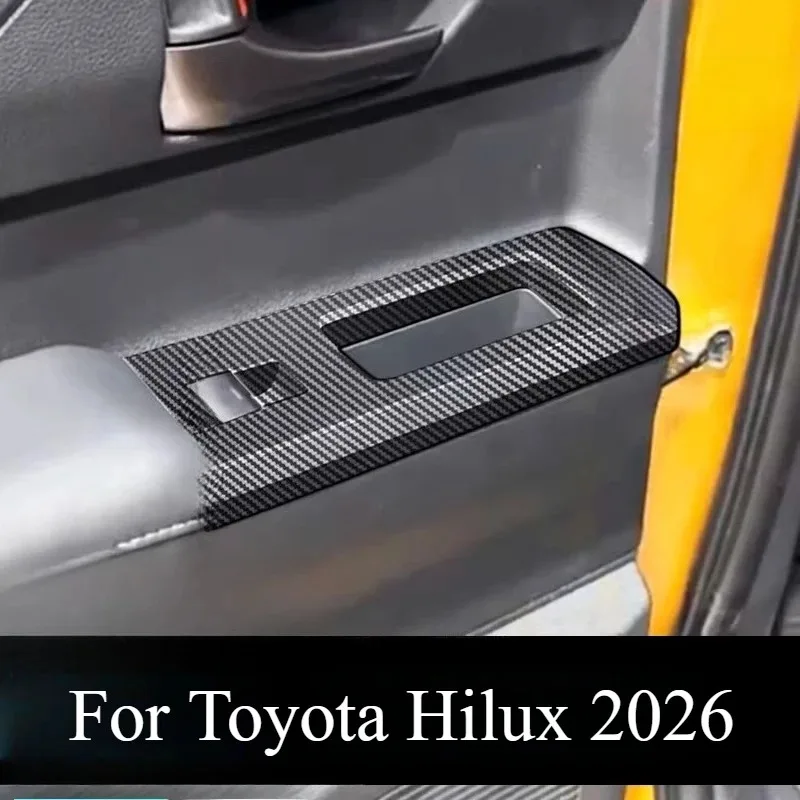 

For Toyota Hilux 2026 Window Lift Panel Interior Modification Automobiles Accessories Body Kits Car Interior Accessories