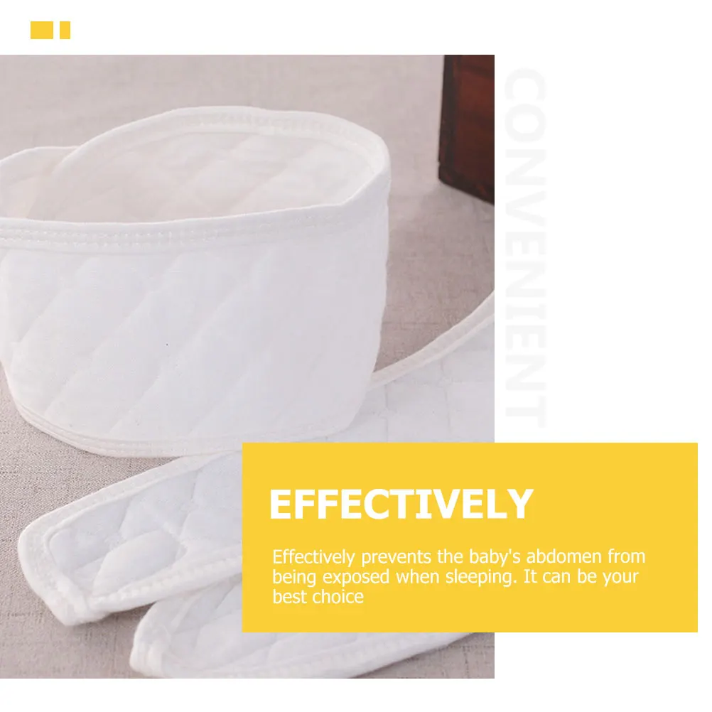 

5pcs Newborn Belly Bands Reusable Cotton Baby Abdominal Wraps For Umbilical Protection Comfortable Cold-Resistant Infant Belly