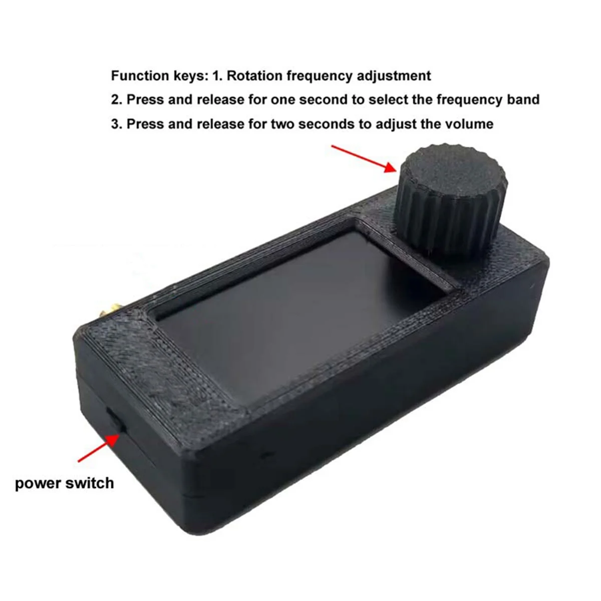 AA98 SI4732 Pocket SSB Mini Radio LSB USB AM FM All Band Radio Receiver ESP-32-S3 Antenna