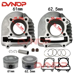 Motorcycle cylinder kit piston and ring gasket for ATV175 200 ATV200 WY200 GY6230 61mm 62.5mm 63mm