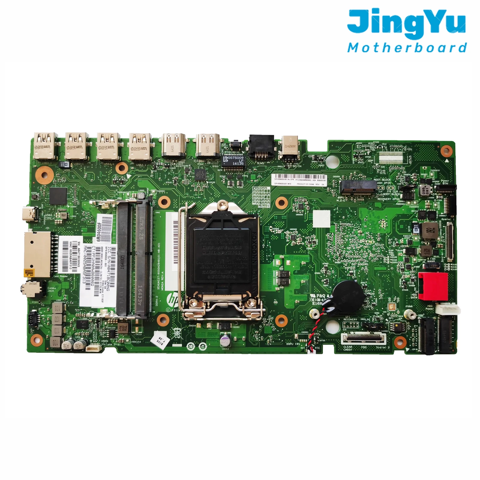 

856656-001 856656-601 Mainboard for HP ENVY 27-B SERIES INTEL LGA1151 MONZA-U AIO Motherboard