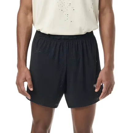 

Новые летние дышащие брюки Qui Dry Running orts, повседневные брюки с дырками, легкие, удобные, прямые, со средней талией, эластичные...