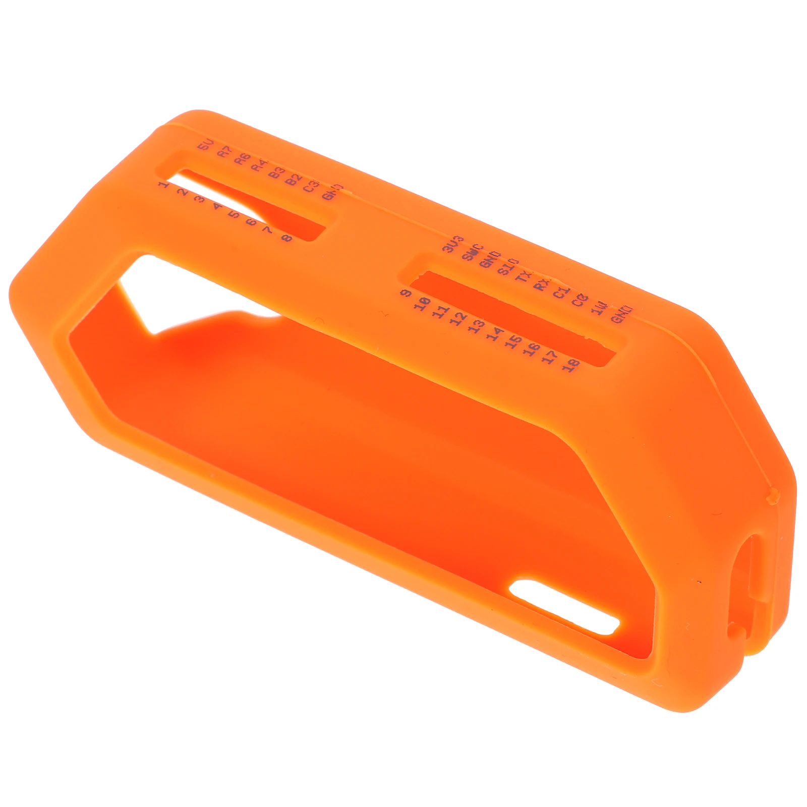 

Silicone Case for Orange Game Console Handheld Protector Scratch Fall Digital Machine Accessories Soft Practical