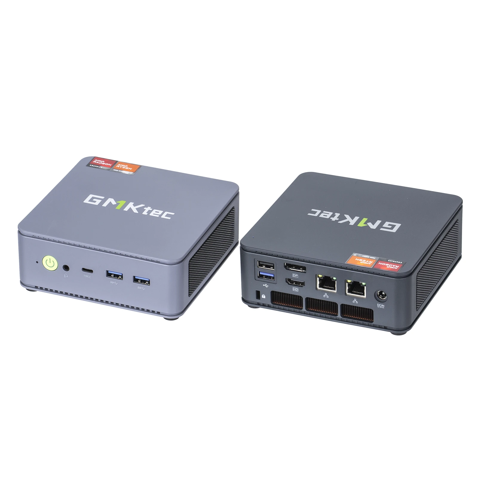 GMKtec Mini PC Gaming M6 Ultra AMD Ryzen 5 7640HS Dual NIC LAN 2.5Gbps Desktop Computer USB4.0, HDMI, DP, USB-C, WiFi 6E