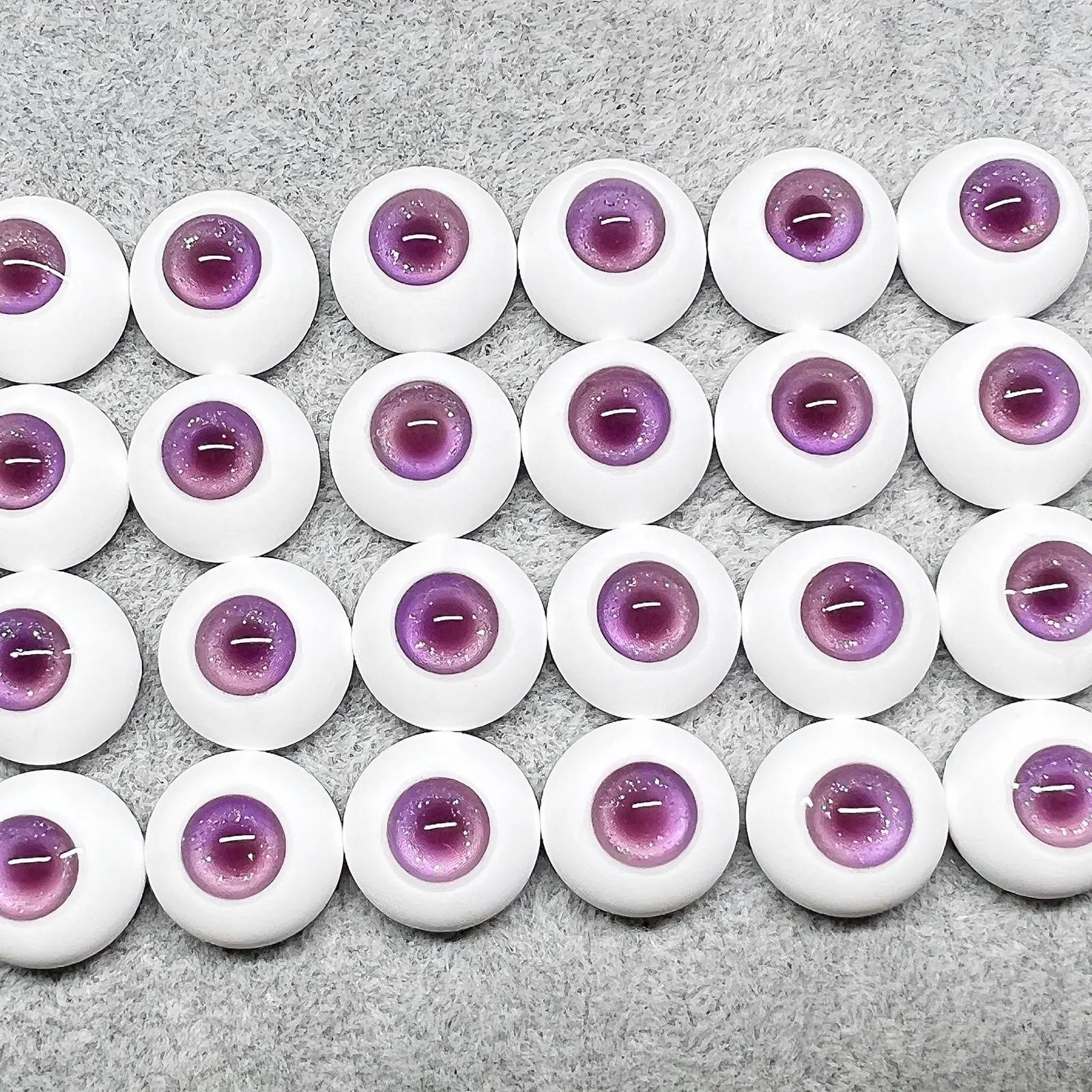 12/14/16/18/20mm Doll's Eyes for 1/3 1/4 1/6 Bjd Doll Imitation Glass Eye Resin Plaster Eyeball Toys Doll Accessories, No Doll