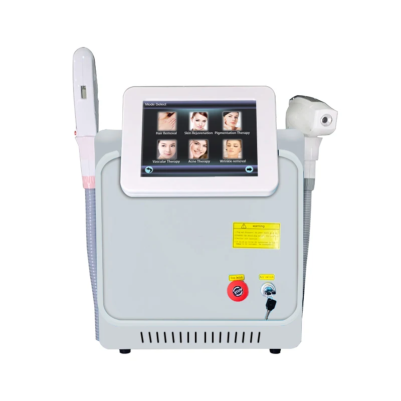 ADG Hi-end Portable 3 in 1 OPT Nd Yag Laser RF Machine For Hair Removal Tattoo Removal 532nm 1064nm 1032nm Skin Tightening