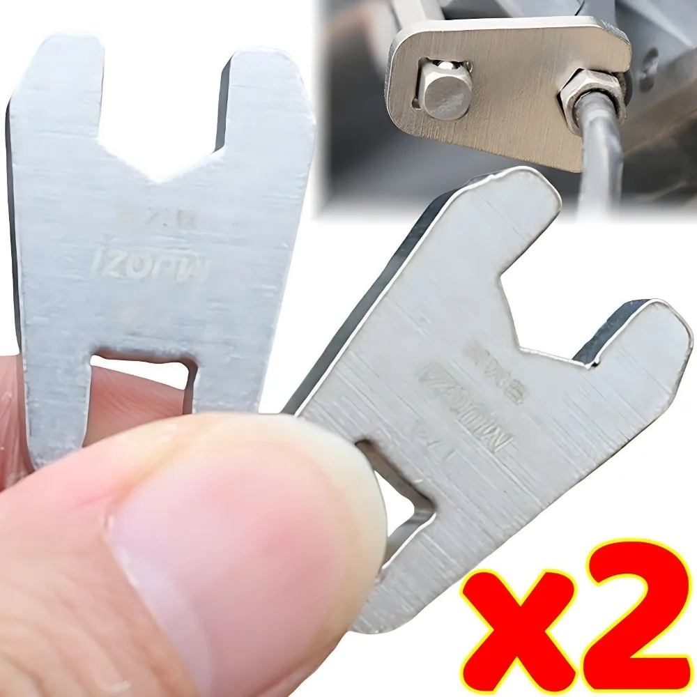 

Микро динамометрический ключ из нержавеющей стали для ремонта автомобильной тормозной системы, профессиональный 8 мм масляная труба, гаечный ключ, инструмент для механика