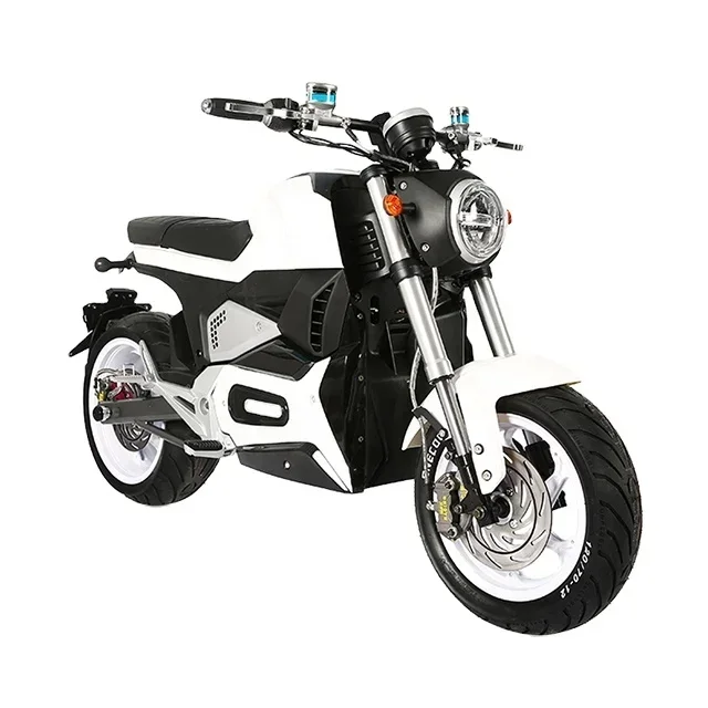 

Luyuan MotorcycleWholesale Fast 2000W 3000w Electric Motorcycle for Adults Max Racing Chopper Motor Acid Frame Power Battery Eng