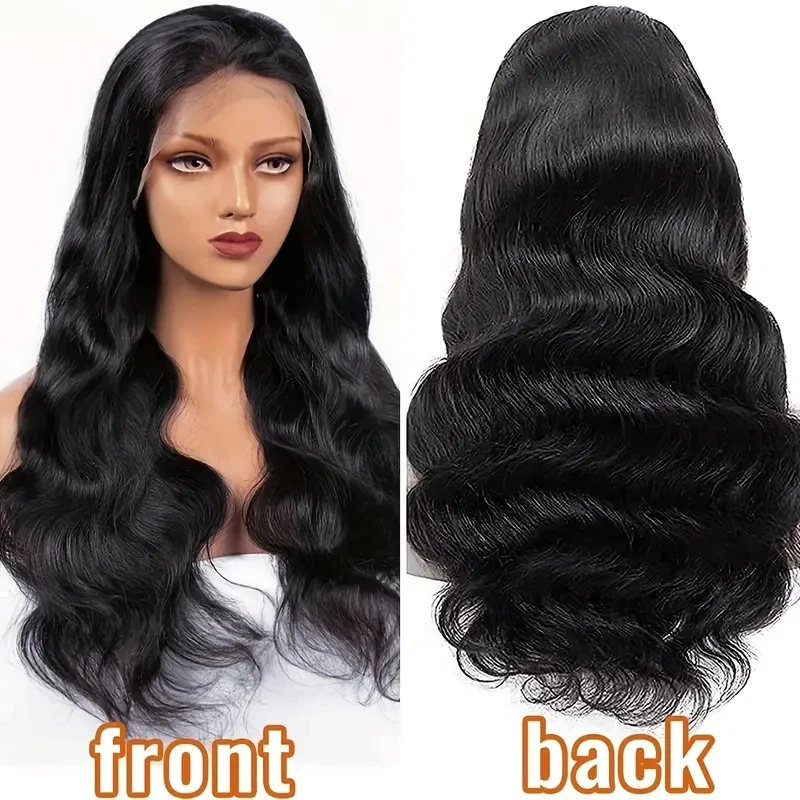 13x4 Water Wave ลูกไม้ด้านหน้าวิกผมบราซิล Body Wave HD โปร่งใสลูกไม้ด้านหน้าด้านหน้ามนุษย์ Wigs Remy Pre Plucked 250%