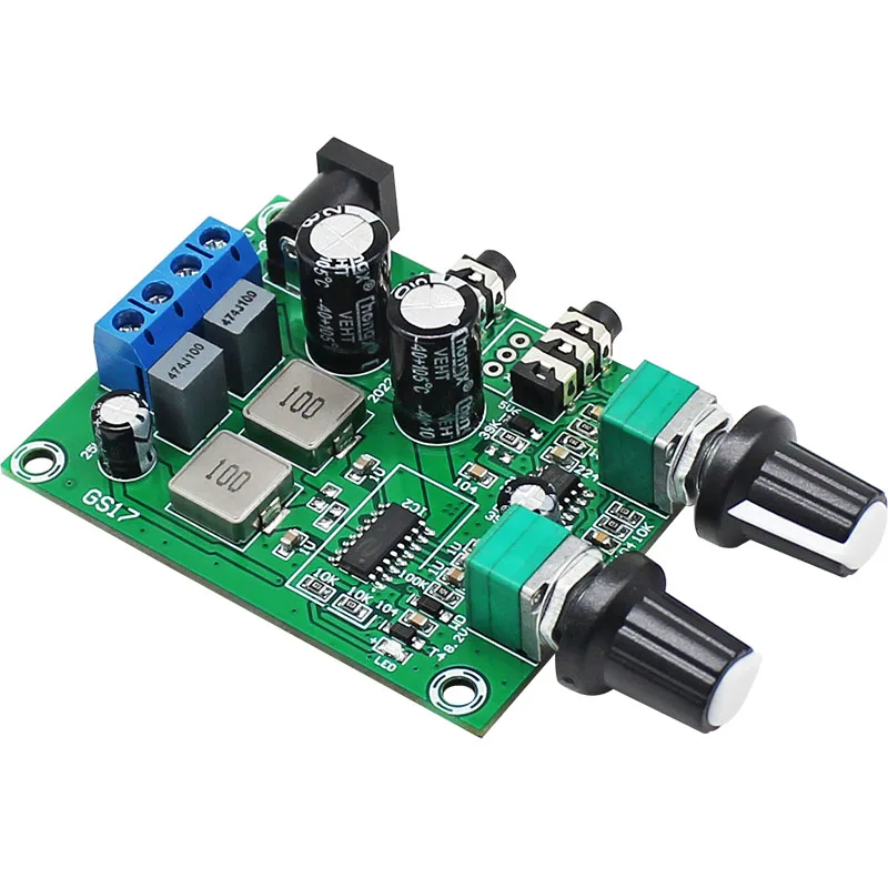 Preamp Module for Subwoofer Digital Amplifier Board, 60W High Power DIY Speaker Refit Audio Board