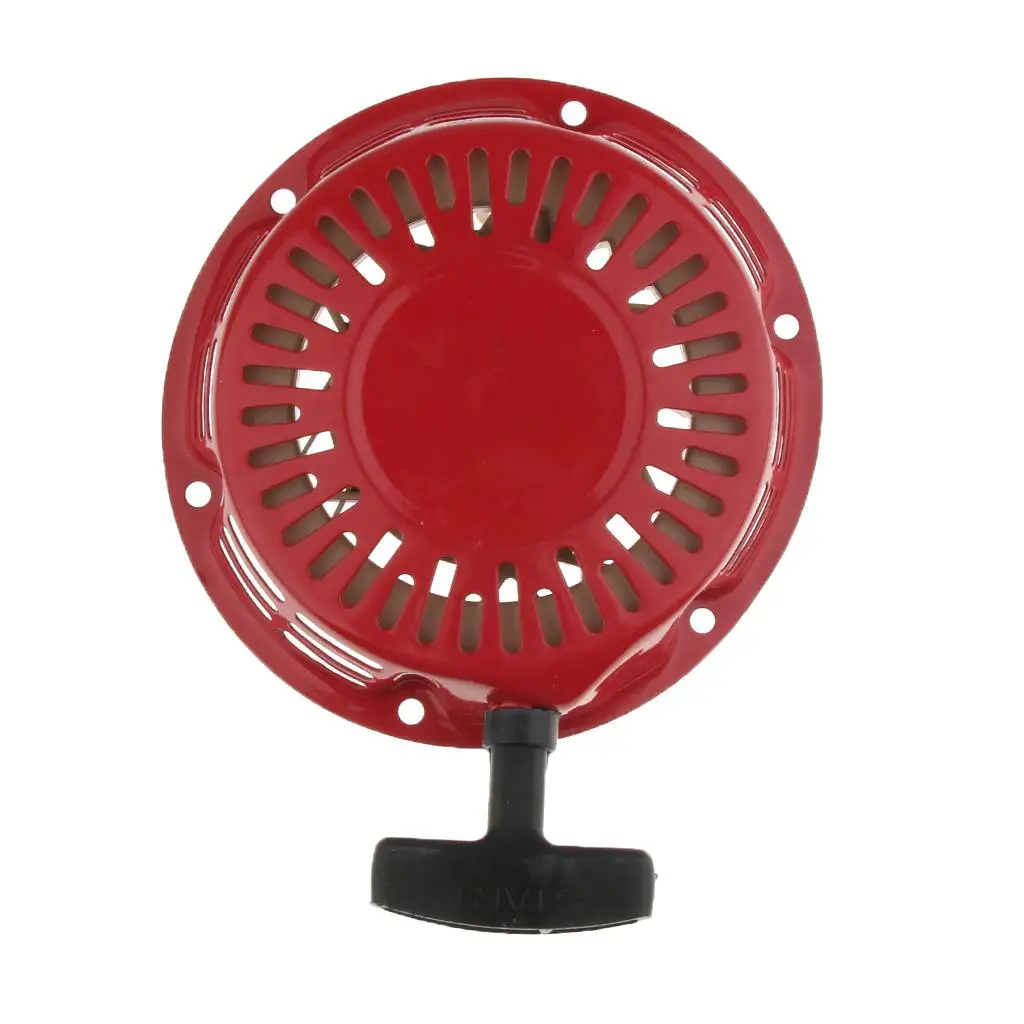 Red Plastic Pull Start Recoil Starter Kit Engine Motor Part for Generator GX160 170F 168F Replacement