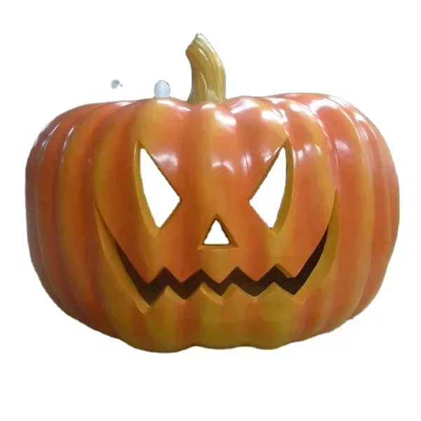 

Excellent Top Qualitylarge Fiberglass Pumpkin Halloween Holiday Party Supplies Decoration Large Christmas Decoration