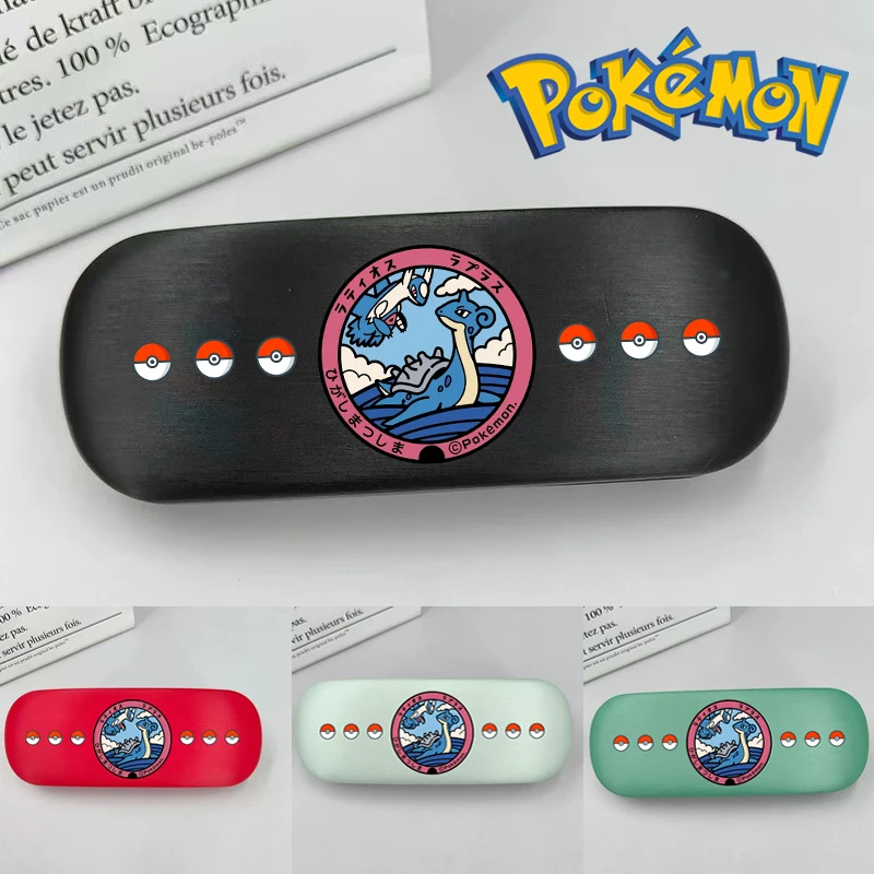 pokemon-lapras-caixa-de-oculos-duro-das-mulheres-dos-homens-metal-anime-caixa-de-oculos-miopia-caso-leitura-oculos-caso-protetor