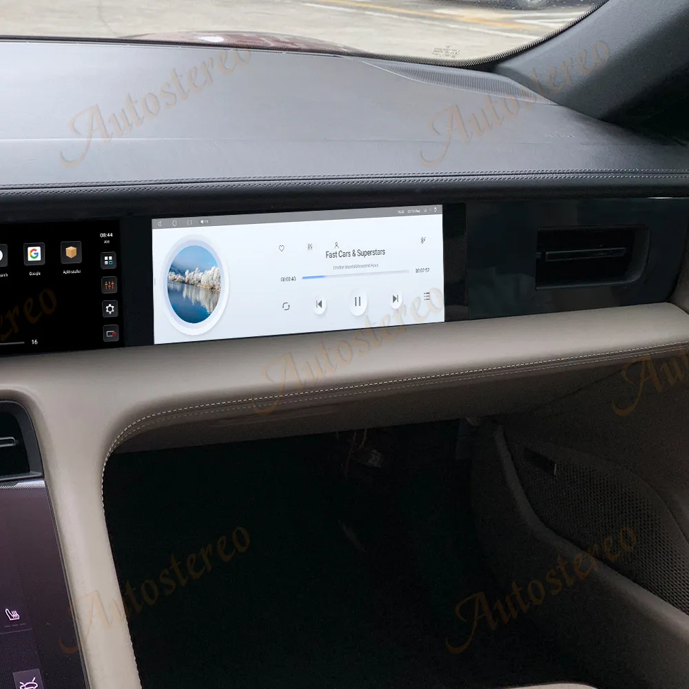 Car Passenger Screen 11 Inch Co-pilot Screen Android 13 For Porsche Taycan 2019-2025 Car GPS Navigation Multimedia Player Radio