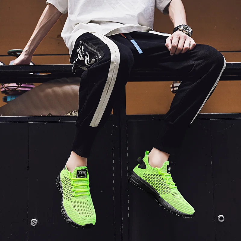 أحذية رياضية رجالية عالية الجودة قابلة للتنفس موضة الصالة الرياضية خفيفة غير رسمية للمشي مقاس كبير أحذية 2025 للرجال Zapatillas Hombre