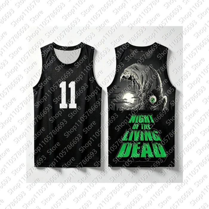 Living Dead 2026 Men's And Women's Basketball Jersey Summer Quick Dry Breathable Parent-Child Matching Vest