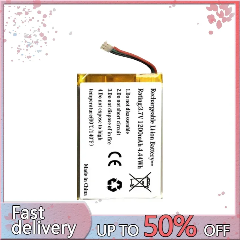 1200mAh Battery 361-00035-01 for Garmin Nuvi 1200 1205 1205W 1250 1255W 1260 1260W 140T 150T 2595LMT