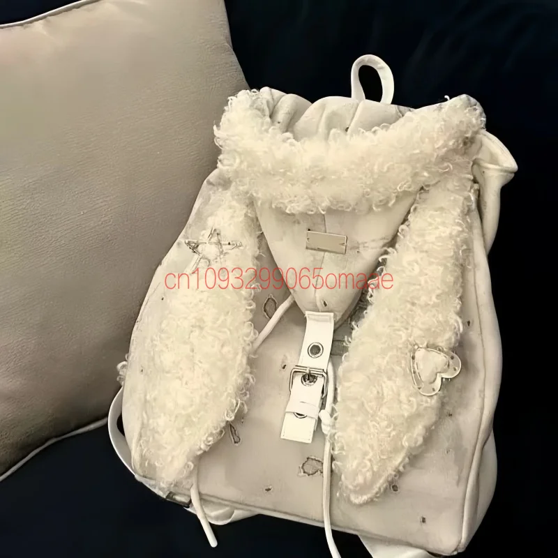 new-kawaii-plush-rabbit-ears-backpack-fashion-women-large-capacity-harajuku-anime-street-style-plush-shoulder-bag-birthday-gifts