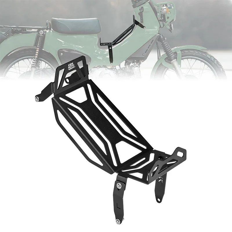 

Motorcycle CC110 Center Carrier Rack For Honda Cross Cub 110 cc110 2023 Storage Luggage Rack Middle Shelf Parts Kit