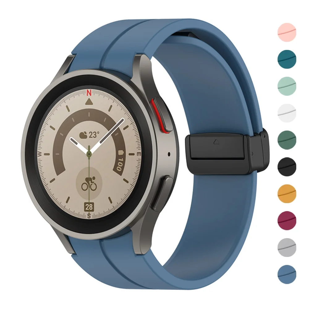 Silikonarmband für Samsung Watch 4 44 mm 40 mm 5 Pro 45 mm 6 klassisches Zubehör 20 mm Armband Armband Correa Galaxy Watch 5 Armband