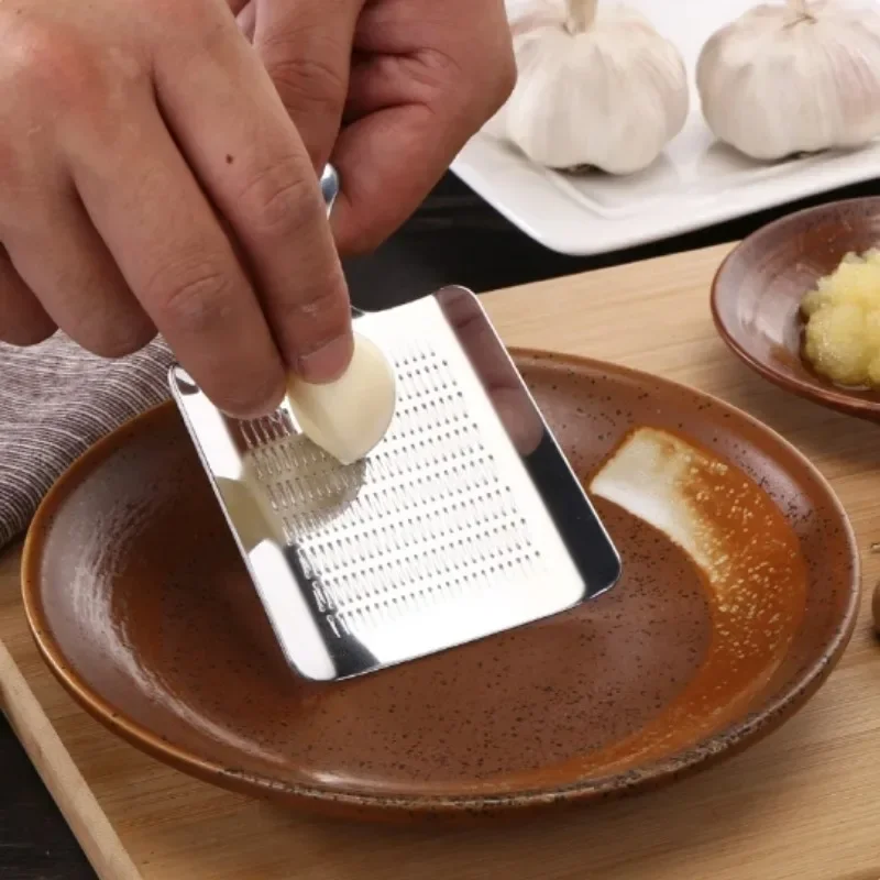 1 قطعة الزنجبيل الثوم الوسابي مبشرة كسارة الصحافة جهاز المروحية القاطع S مقشرة أدوات مطبخ عناصر المطبخ الفولاذ المقاوم للصدأ