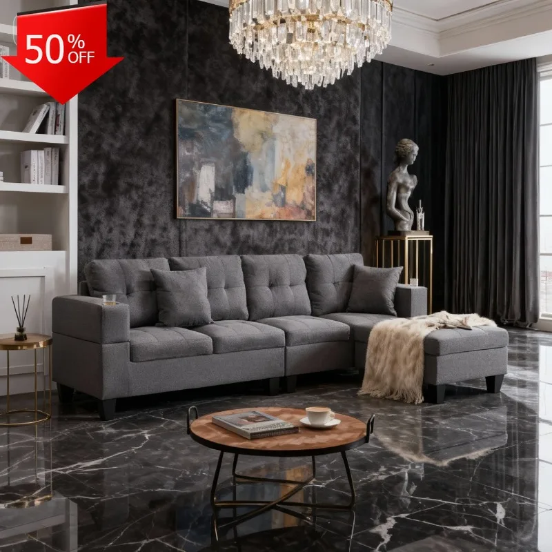 

Lazy Sofa Chair Living Room Furniture Sofas Liquidation Couch Bed Convertible Home Corner Lounge Divano Letto Sectional Modular