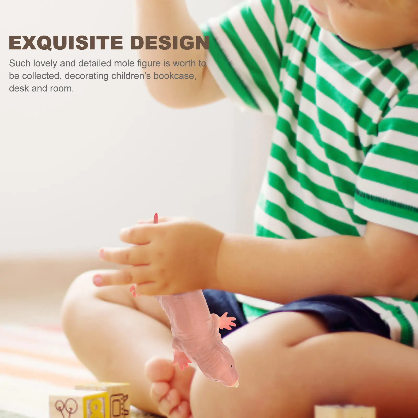 

Имитация крота: очаровательная маленькая пластиковая фигурка крота для декора дома, стола, сада – очаровательное украшение