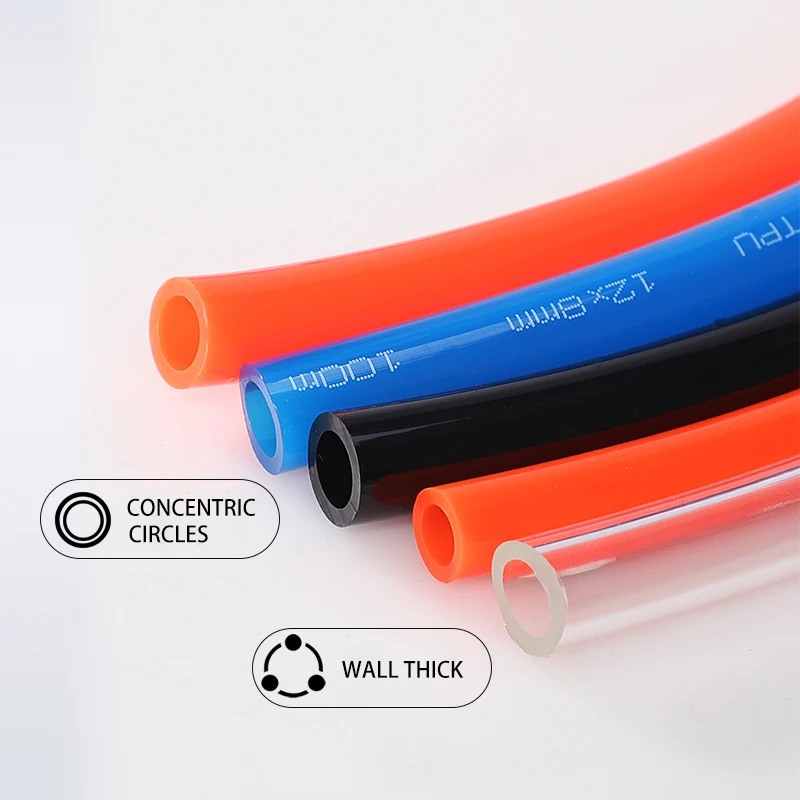 10 Meter 8mm 6mm 4mm 10mm Hhigh Pressure Hoses Air Pneumatic Tube Pipe 12mm 14mm 16mm For Compressor Air Hose Tubing10x6.5 12x8 - view 2