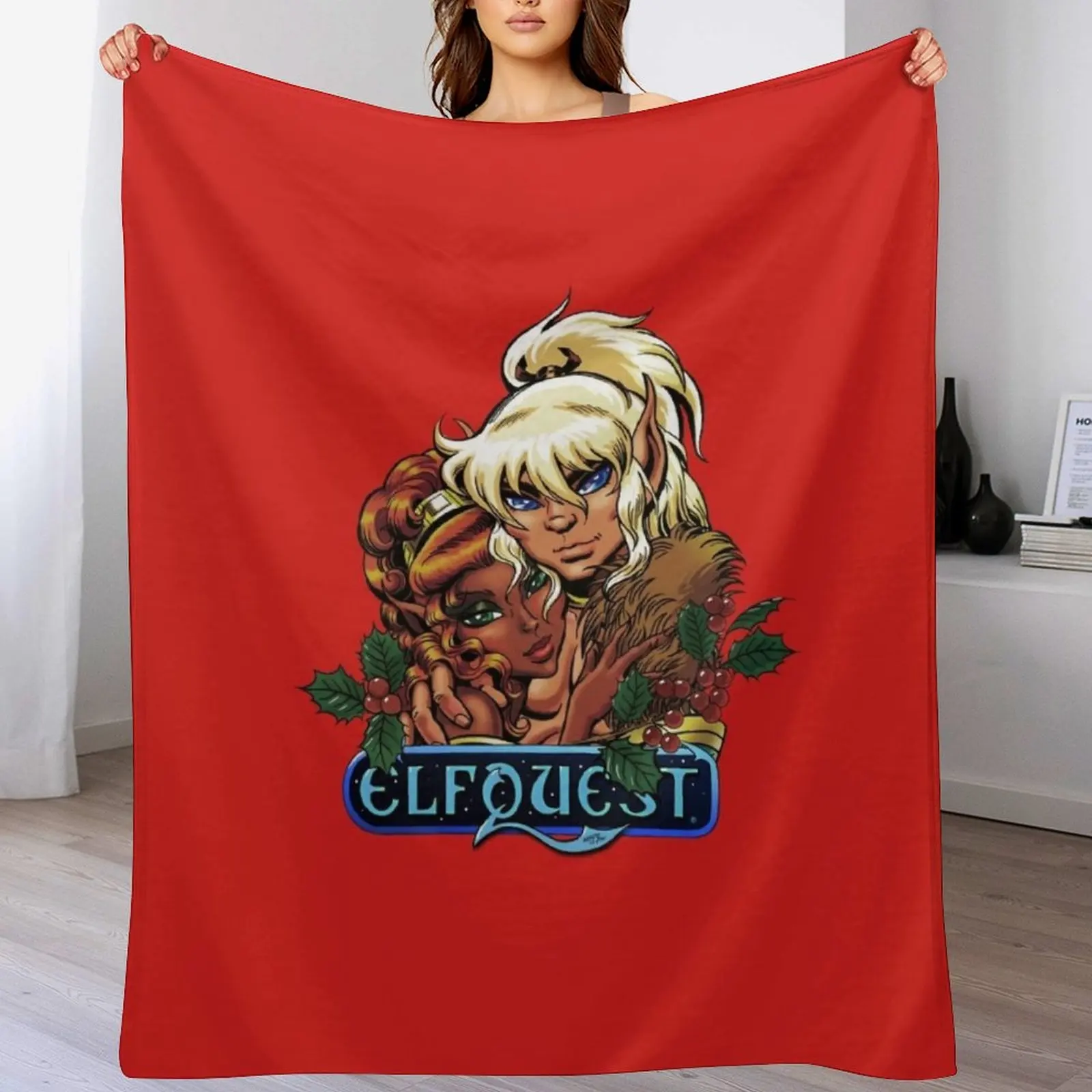 

ElfQuest: Questmas Throw Blanket Multi-Purpose sofa bed For Baby Blankets