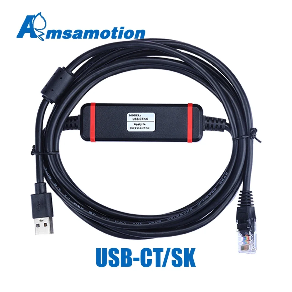 USB-CT/SK Suitable for Emerson Inverter CT SK Series Debugging Line Communication Cable Data for CT-USB-CABLE USB-RS485