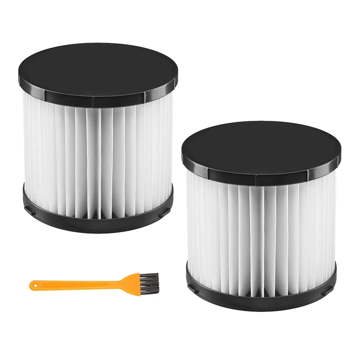 2 Pack Washable HEPA Filter Replacement for Ryobi 18V ONE+ Wet/Dry Vacuum Cleaners PCL733, PCL734, P3240