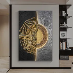 Luminous Decoration Painting Abstract Hanging Corridor Sofa Floor Lighting Painting LED Wall Light Living Room Kitchen Home
