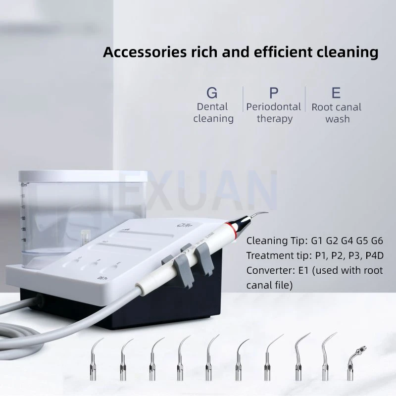 Imagem -04 - Ultrasonic Piezo Ems Woodpeckercavitron Led Handpiece Tanque para Endo Perio Dicas Maxpiezo7 +