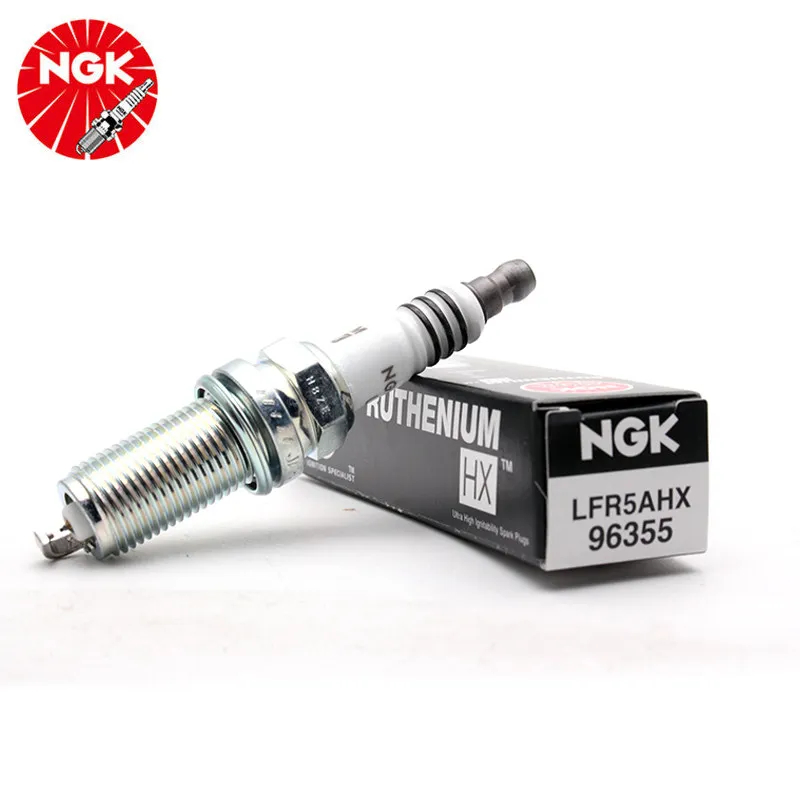 NGK Ruthenium HX High Ignitability Spark Plug LFR5AHX 96355 for Chrysler Dodge Hyundai INFINITI Jeep Kia Nissan Ram Toyota Scion