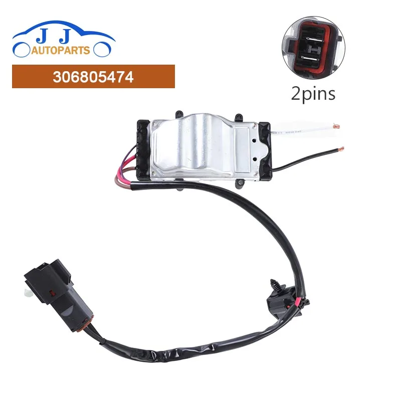 

New Car Accessories 306805474 1137328081 Cooling Fan Control Module for Volvo S60 S80 V70 XC70 2.0L 2.4L 2.5L 2.8L 2.9L