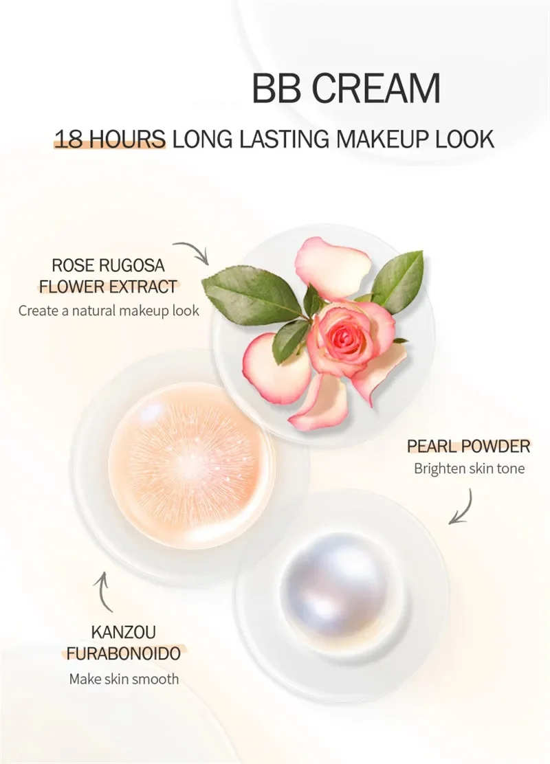 11 colors BB Cream Liquid Face Base Foundation Long Lasting Waterproof Cover Acne Spot Korean Makeup Concealer Cosmetic 