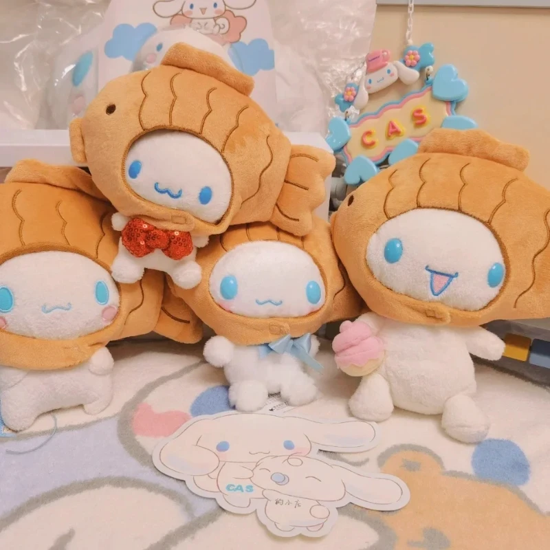 

Sanrio Cute And Fun Simulated Taiyaki Yuki Dog Doll Cartoon Cute Plush Doll As A Birthday Presents For Friends