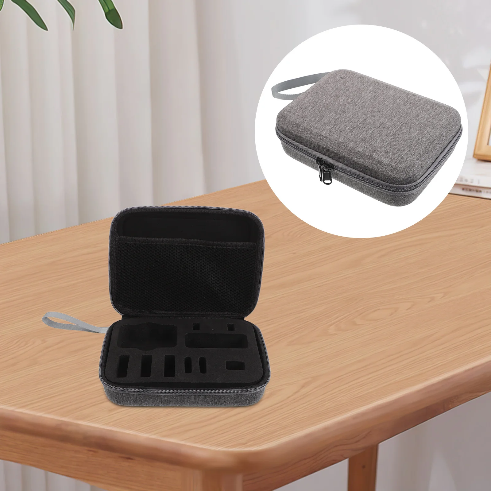 

Portable Travel Storage Bag Camera Durable Protective Case Small Camera Gear Organizer Hard Storage Bag Holder