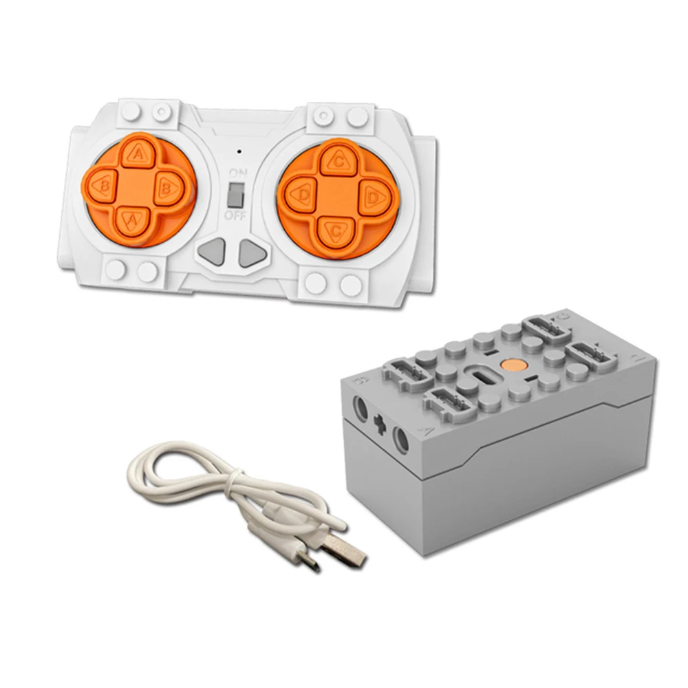 6.0 APP 7.4V Technical Electronic 2.4G Bluetooth Lithium Battery Power Compatible Legoeds PF MOC System for Motor Toys Car DIY