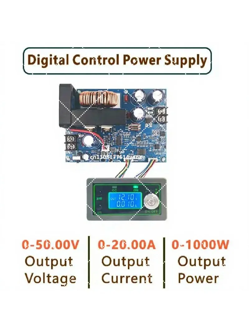 DC DC Buck Converter Step-down Power Module 50V 20A 1000W Adjustable Voltage Regulated Power Supply 5V 12V 24V