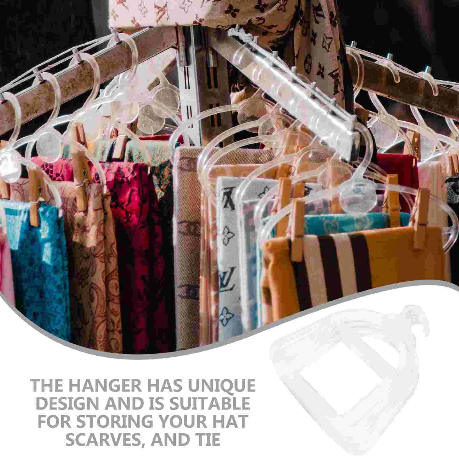 10 Pcs Hat Display Hanger Beanie Storage Holder Organizer for Closet Clothes Racks