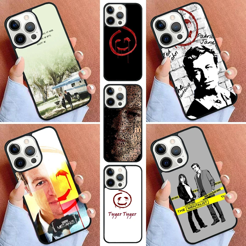 The Mentalist Phone Case For iPhone 16 15 14 Pro 11 13 12 Mini Max SE 2020 6 7 8 Plus Cover Capa