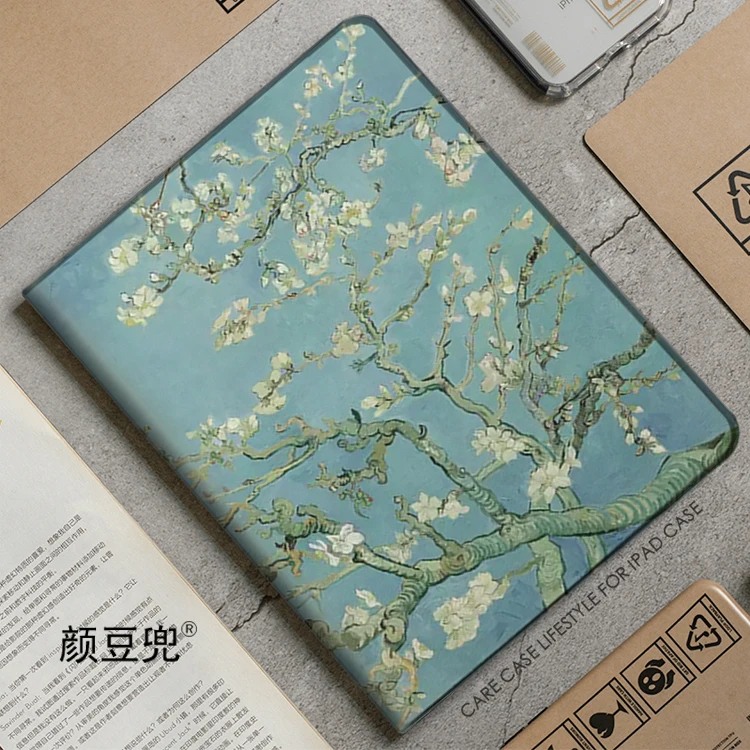 

Van Gogh girasoles Art For iPad Air 45 Mini 5 6 Case Luxury Silicone For Pro 12.9 11 For iPad 10th Protective Pro13 11 in Air