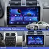 Ruancheng-Autoradio pour Toyota Auris, E140, E150, 2006-2012, Limitation, Lecteur vidéo, Navigation évitée, GPS, Android 10, No 2Din 2