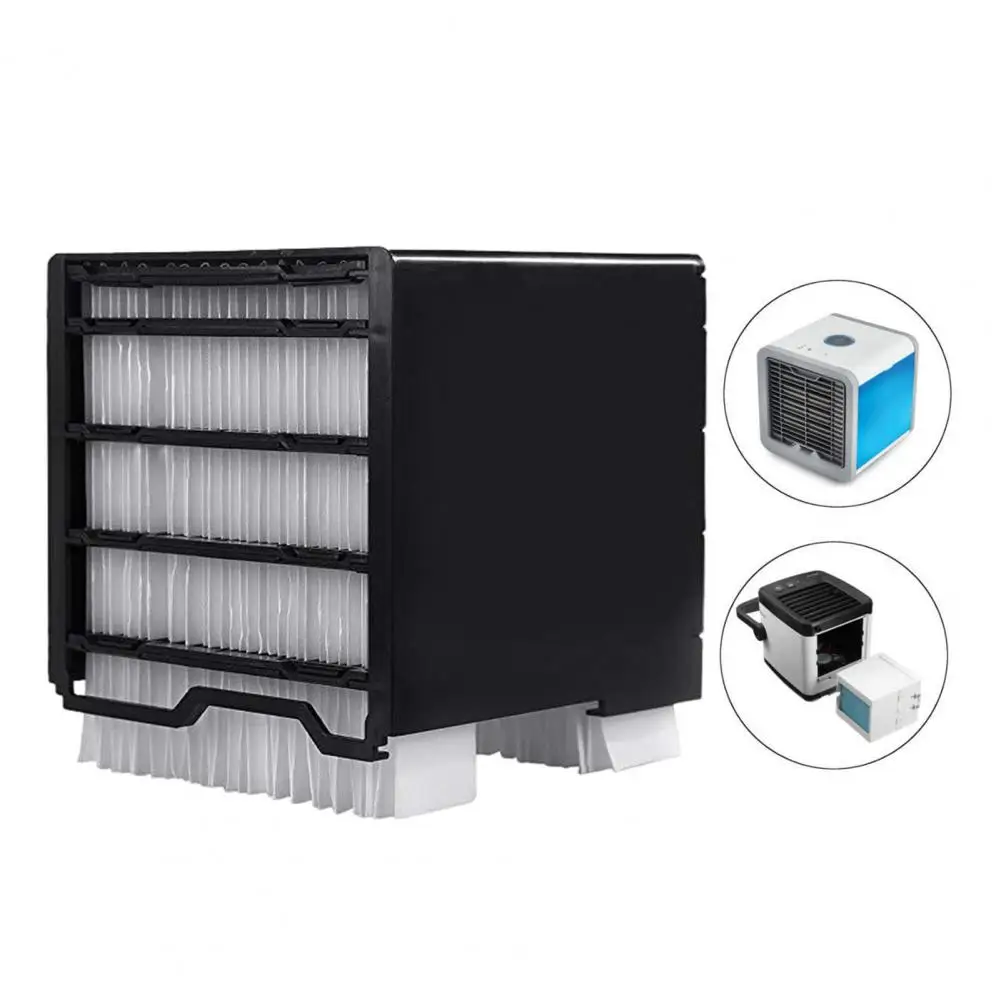 28Pcs Mini Air Cooler Filter Personal Space Cooler Humidifier Air Conditioner Water Absorbent Filter Paper Replacement