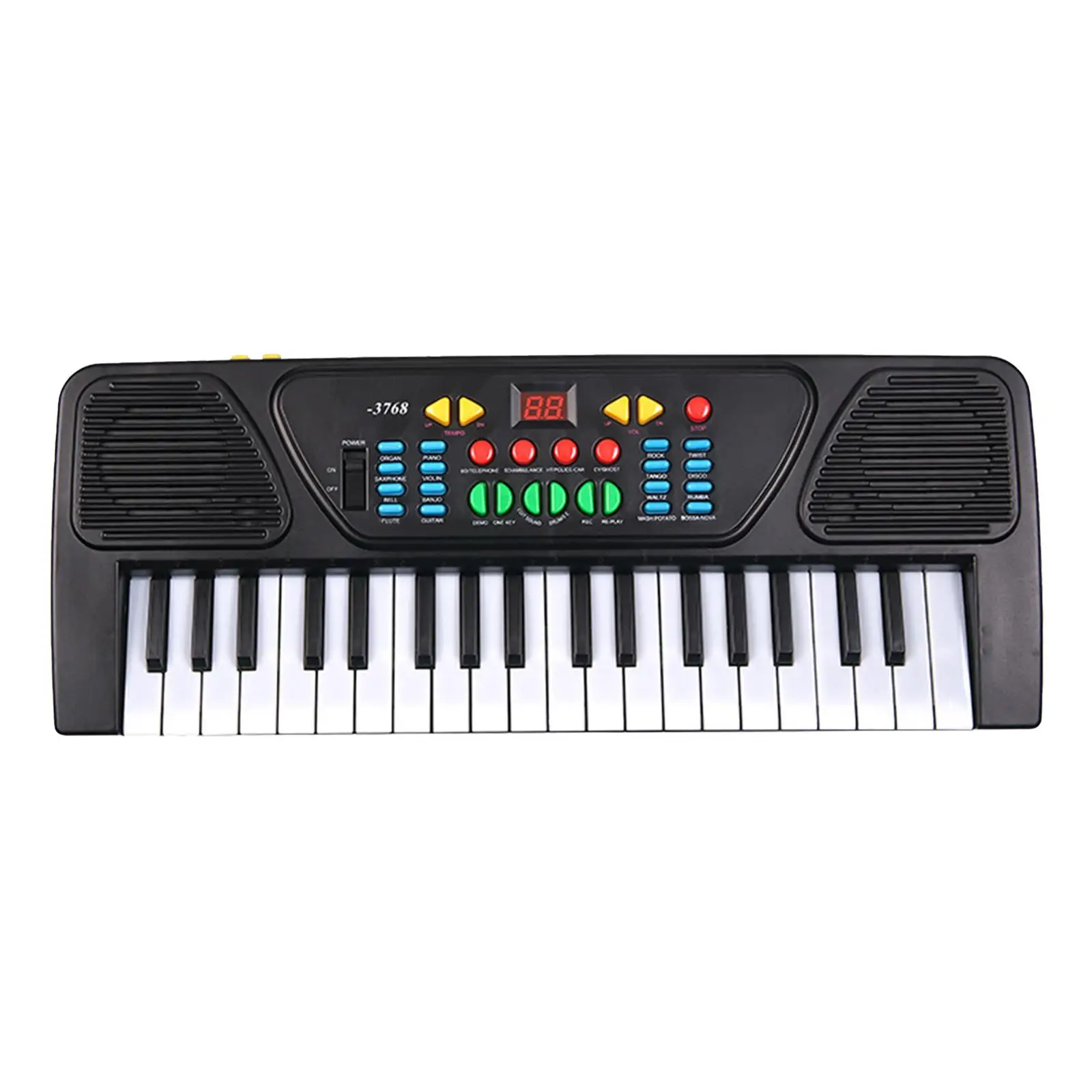 Clavier de piano électronique numérique pour enfants, cadeaux portables, musique numérique, piano pour fête, spectacle sur scène en intérieur