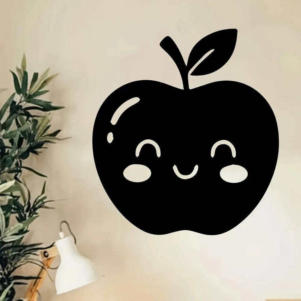 CIFBUY Wrought Iron Wall Art Apple Metal Sculpture Rustproof Waterproof Home Decor Gift