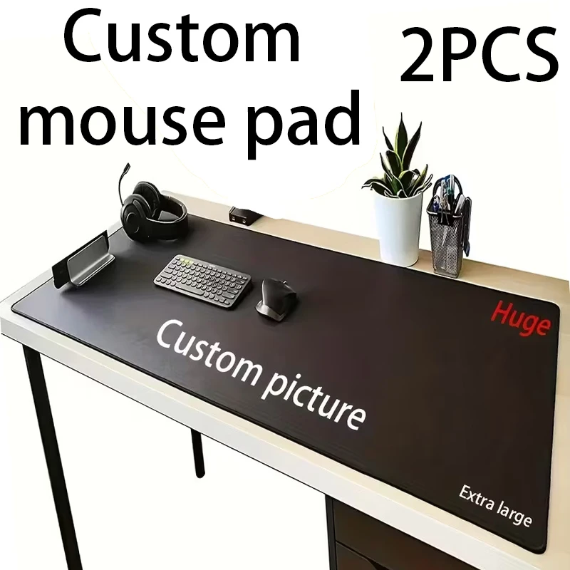 قم بتخصيص صورك بتصميمات كبيرة ممتدة للوحة مفاتيح الماوس وقاعدة مضادة للانزلاق مناسبة لألعاب المكاتب المنزلية والرياضات الإلكترونية #1
