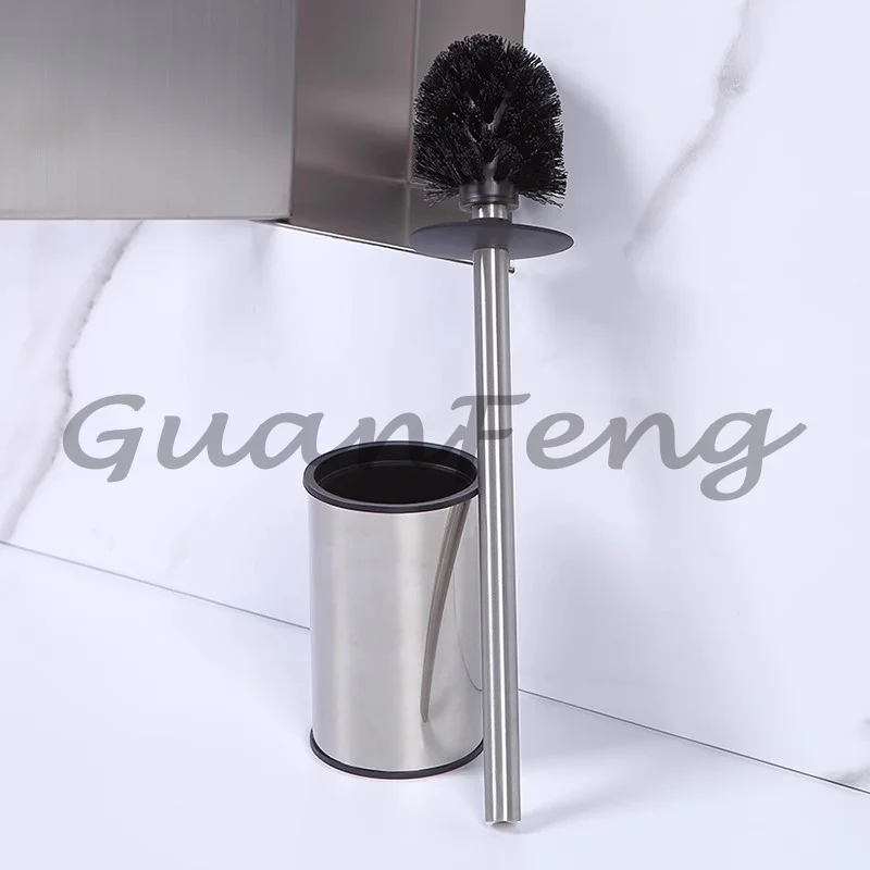Wall cabinet tissue toilet brush hidden light luxury wall mounted